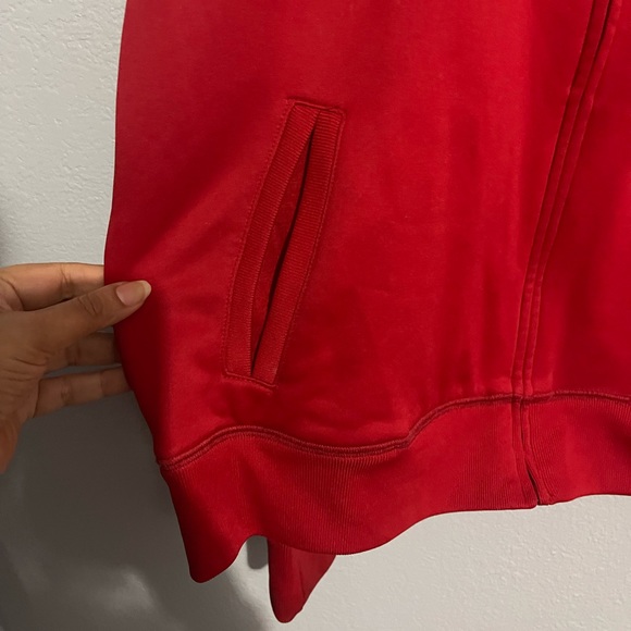 Pink collection by Victoria’s secret red zip up sweatshirt. NWOT - Picture 2 of 6